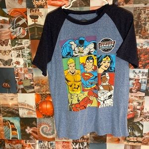 DC Comics Justice League America Short Sleeve T-Shirt Size Medium